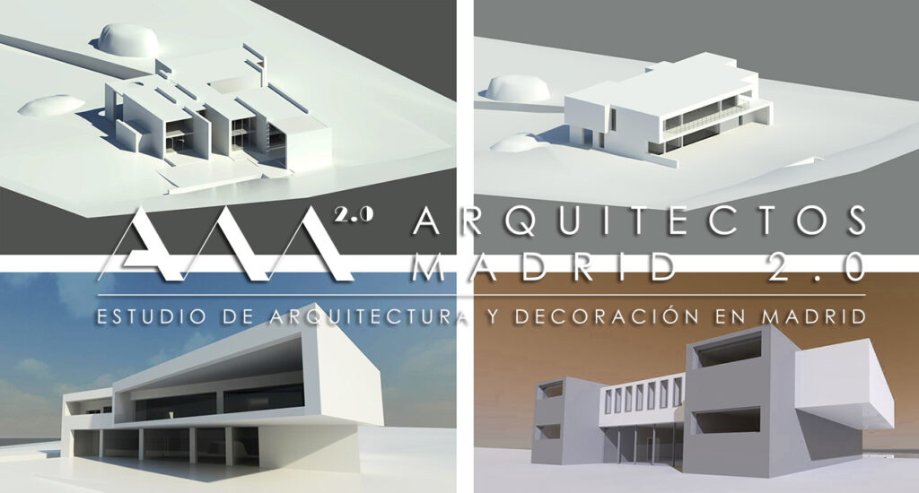 proyecto vivienda unifamiliar en madrid de lujo moderna anteproyecto