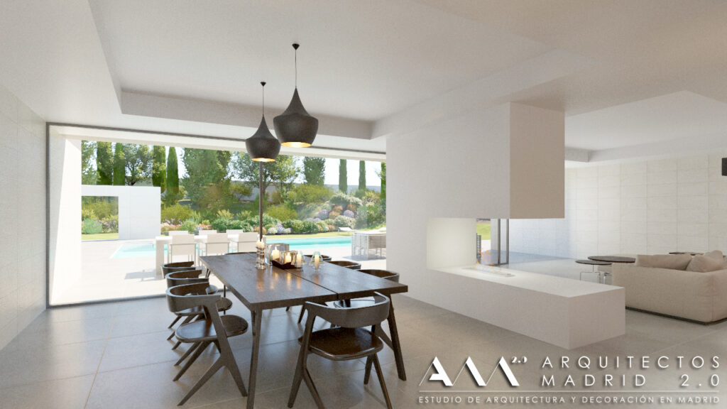 proyecto vivienda unifamiliar de lujo en madrid