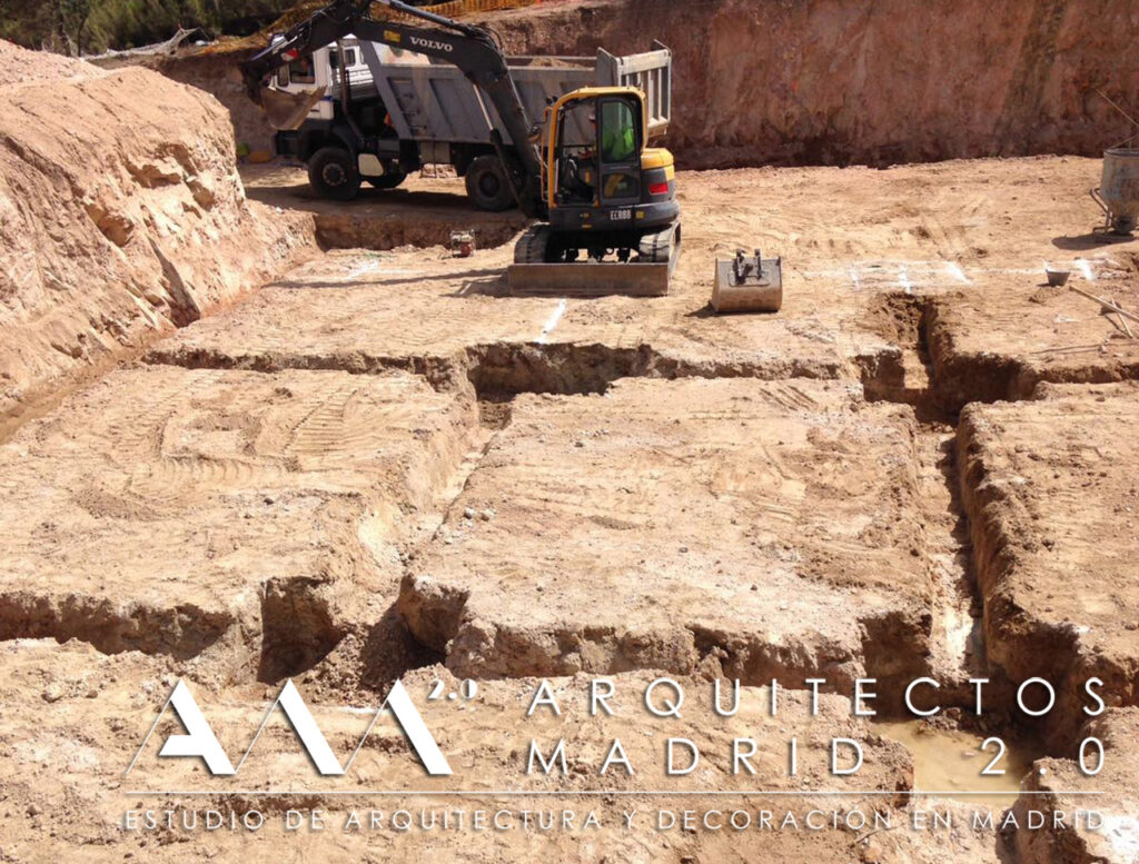 construccion vivienda unifamiliar en madrid de lujo obra contruccion cimentacion