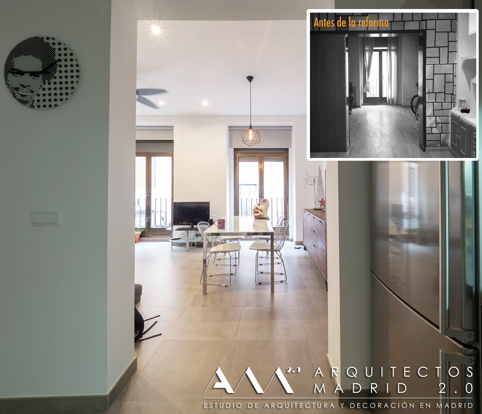 proyectos interiorismo decoracion arquitectos cocina diseno reforma parcial de vivienda