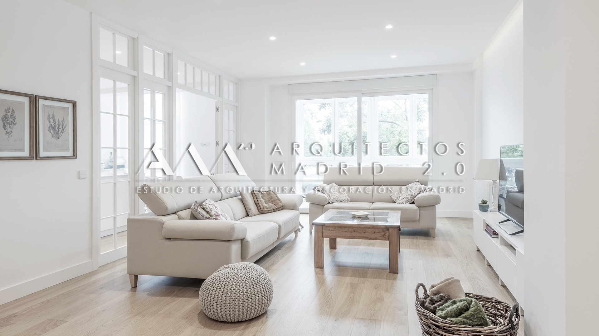 Vivienda reformada para inversión patrimonial en Madrid con proyecto de arquitectura, interiorismo y ejecución propia