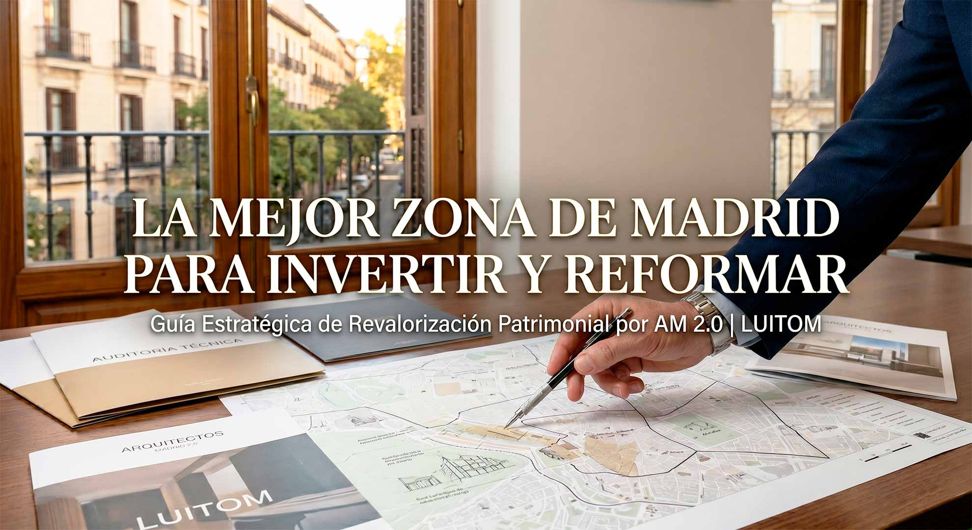 guía estratégica para invertir en compra de vivienda para reformar en Madrid. Una guía estratégica de revalorización patrimonial por Arquitectos Madrid 2.0