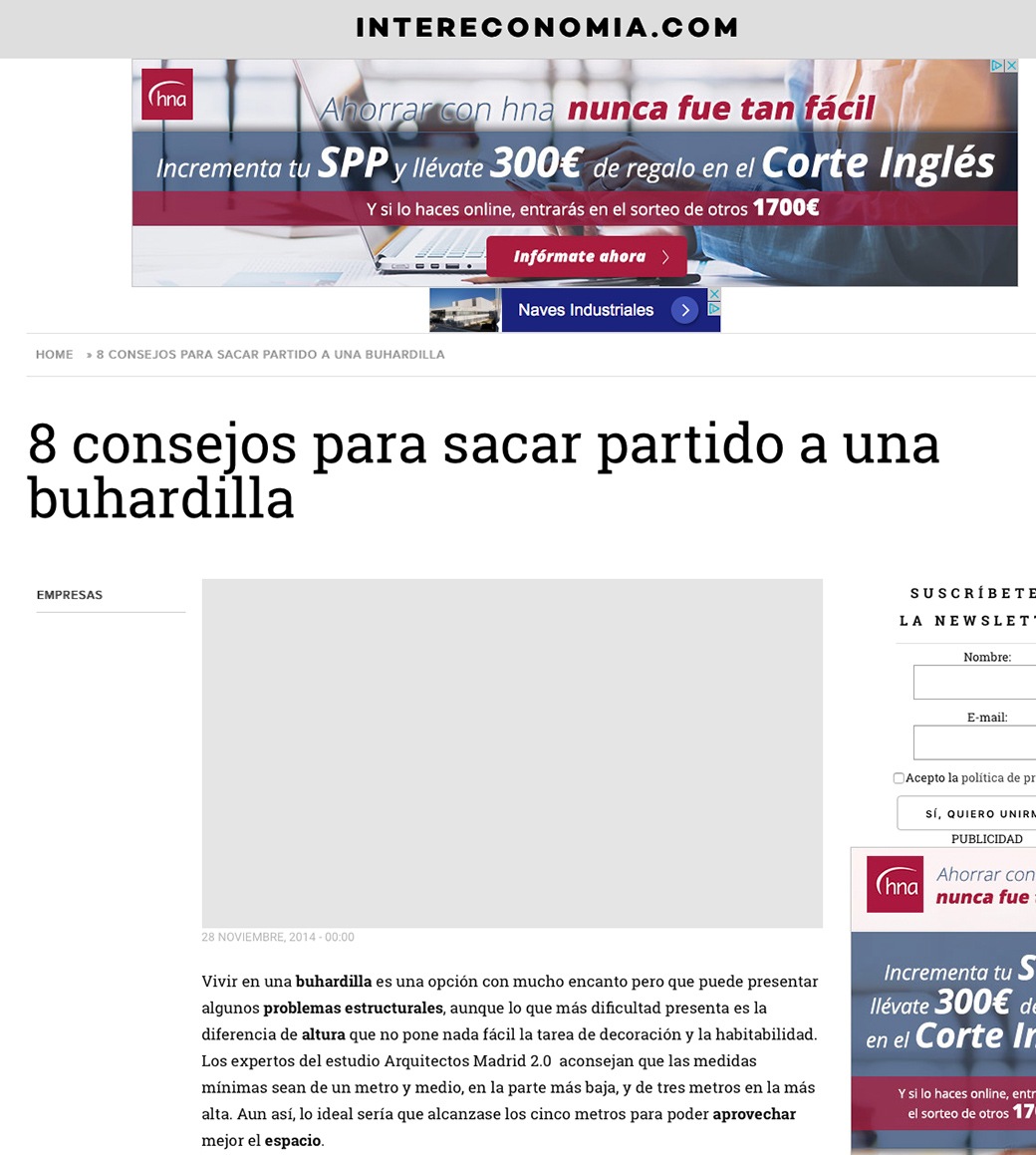 consejos para sacar partido a una buhardilla intereconomia