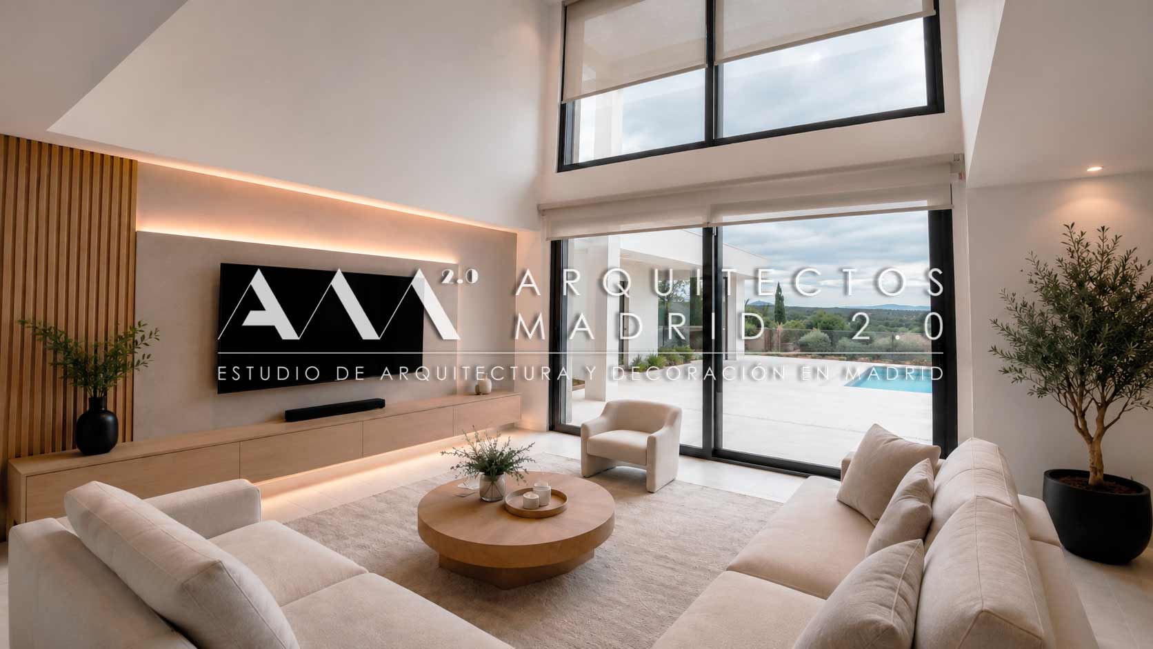 Proyecto de reforma integral de vivienda con salón, cocina abierta, luz natural, interiorismo premium y ejecución cuidada