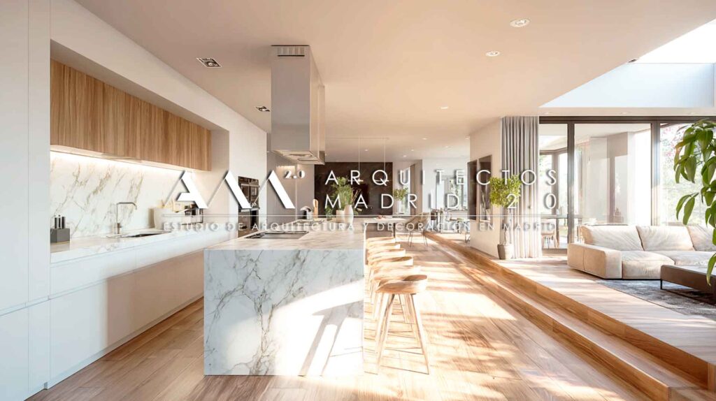 reforma-integral-vivienda-arquitectos-madrid-mejor-empresa-reformas-majadahonda-boadilla-pozuelo-aravaca-las-rozas-cocina-salon-de-lujo
