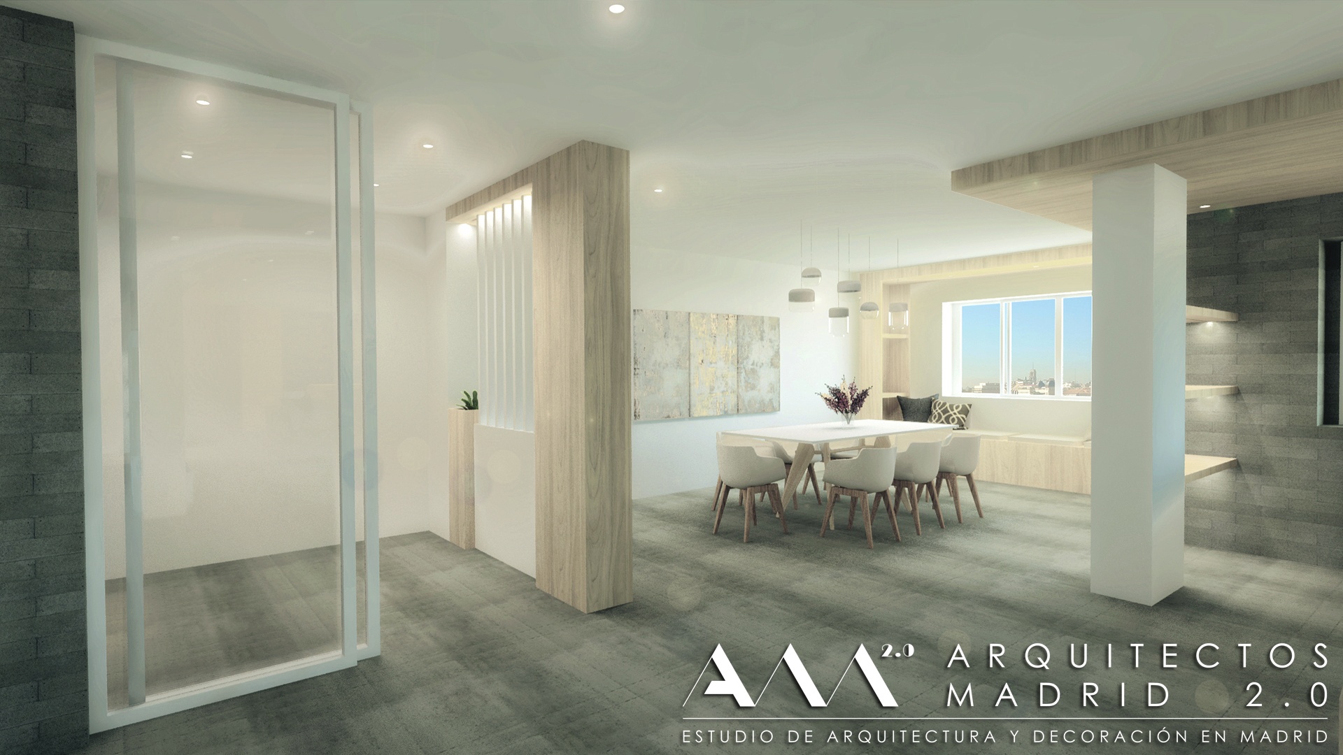 proyecto-arquitectura-interiores-decoracion-comedor-madrid