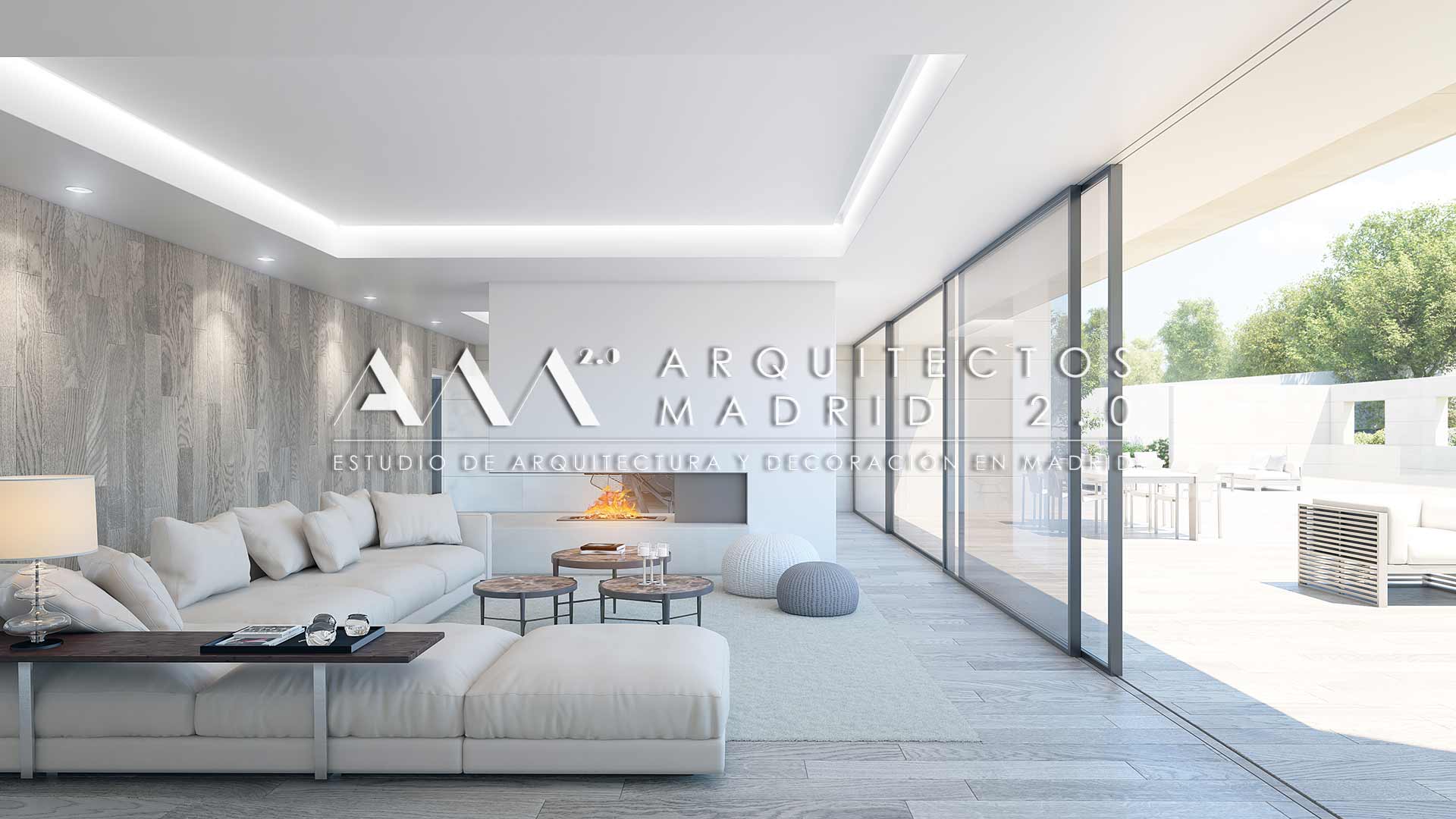 Interiorismo de alto nivel en vivienda de La Moraleja con materiales premium y confort