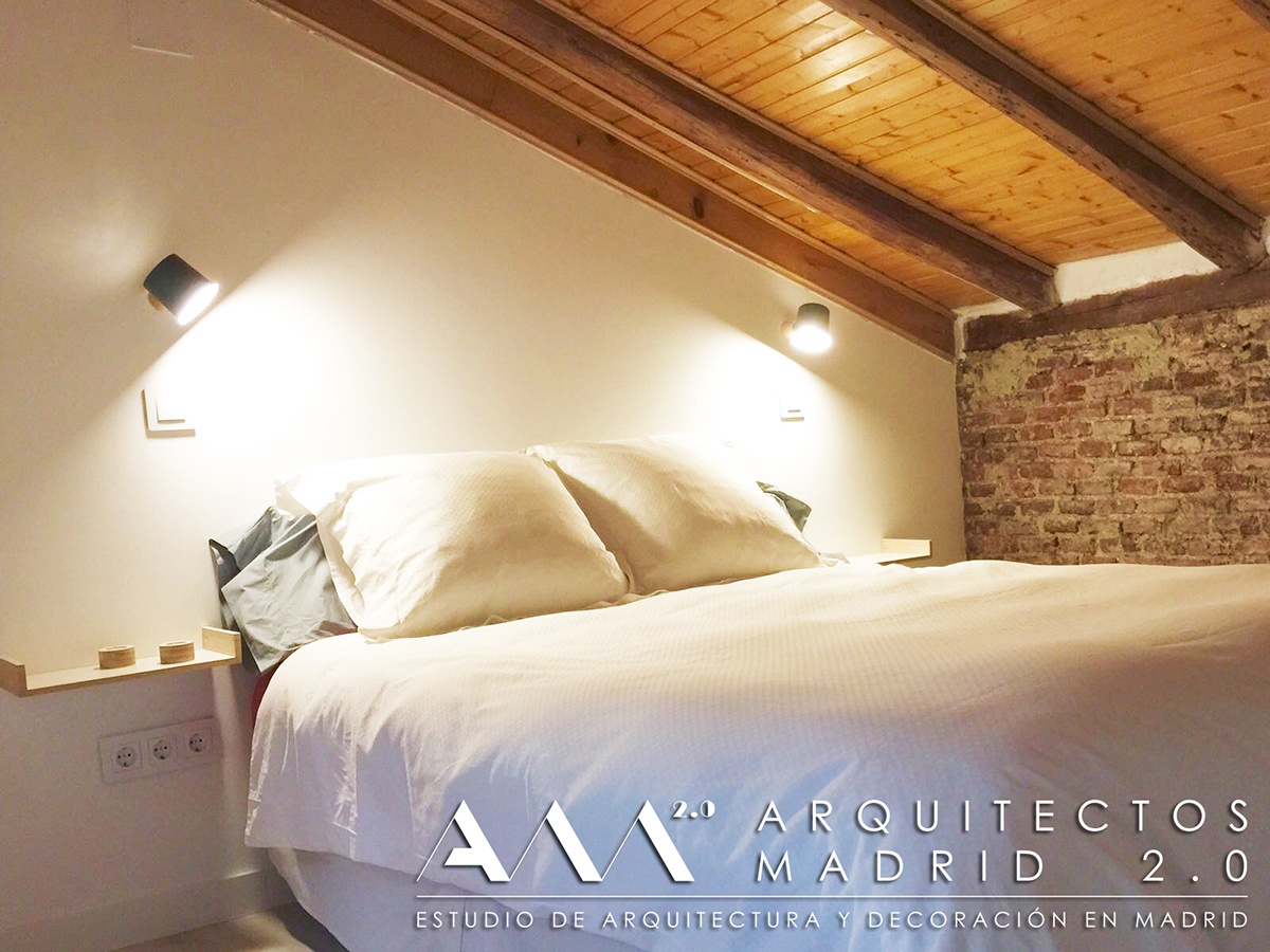 reforma buhardilla madrid alquiler vacacional decoracion hogar mobiliario