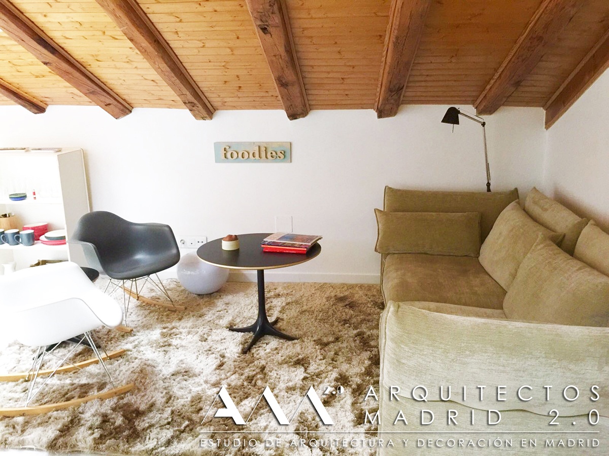 reforma buhardilla madrid alquiler vacacional decoracion hogar mobiliario