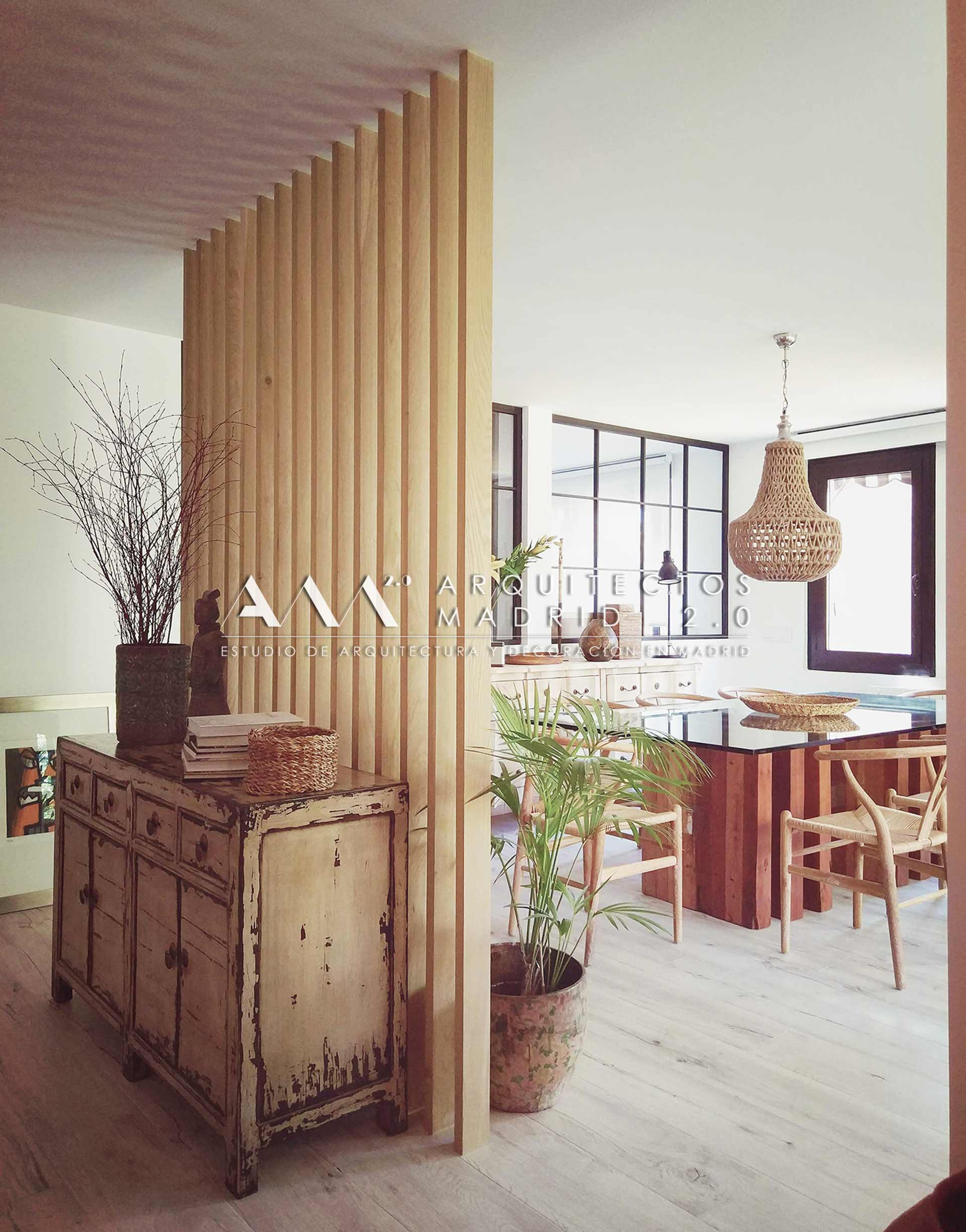 reforma-integral-casa-madrid-ideas-decoracion-cristaleras-separadores-espacios-madera-hierro-007