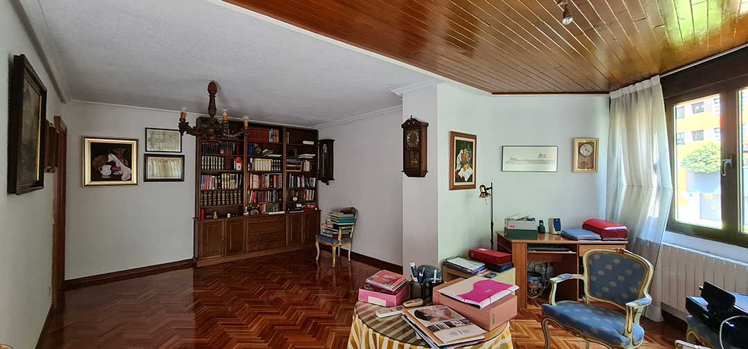 Estado previo del salón y zona de trabajo antes de la reforma integral en Nueva España