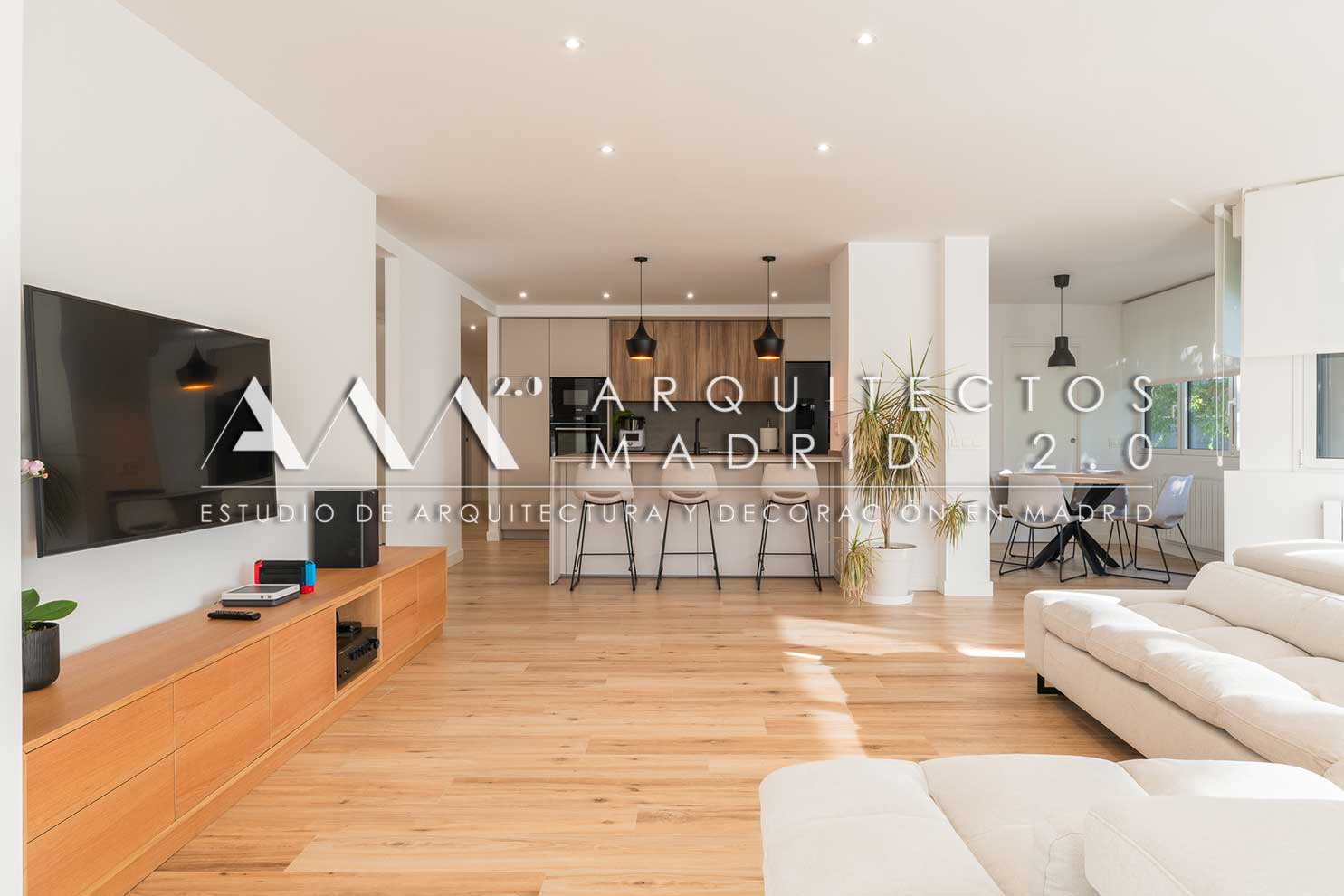 reforma integral de vivienda en el barrio de Nueva España, distrito de Chamartín por Arquitectos Madrid 2.0