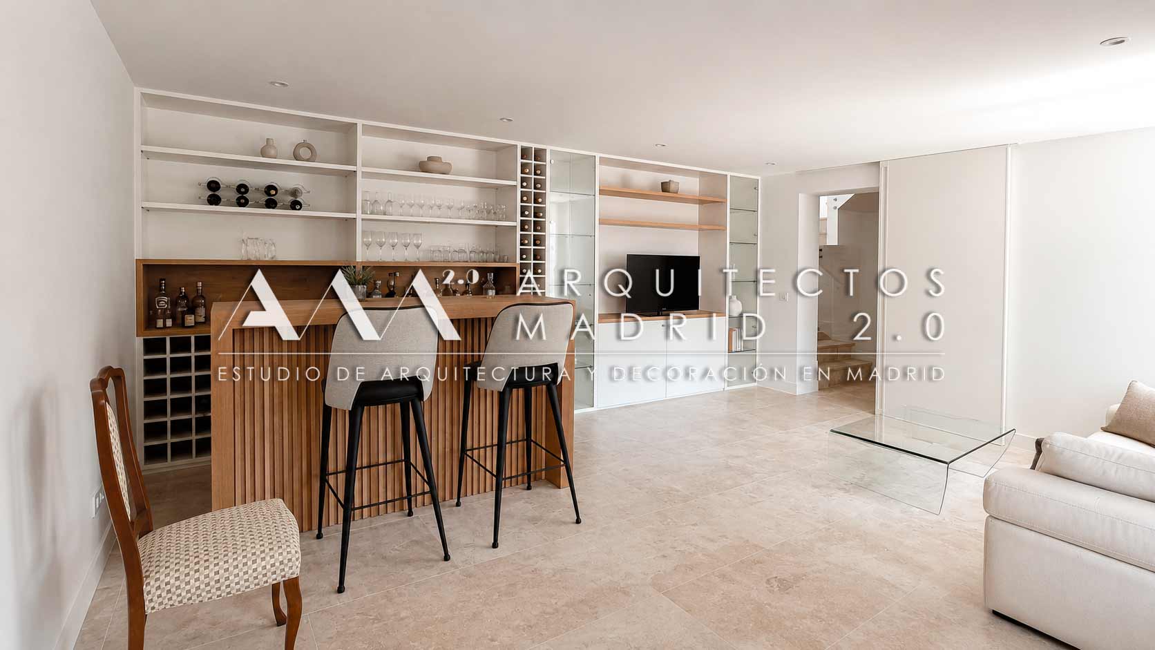 Vivienda unifamiliar reformada en Pozuelo tras asesoramiento antes de comprar y proyecto de reforma integral