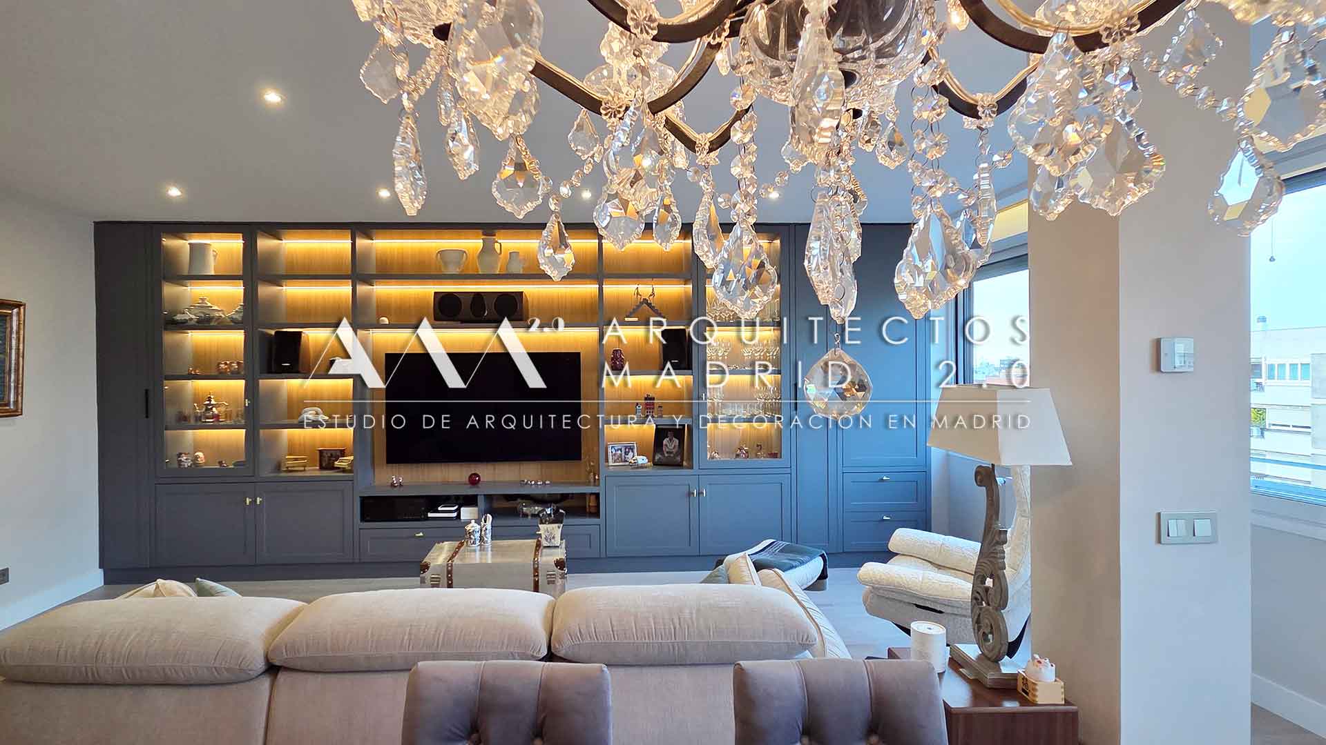 Reforma integral de vivienda en Chamberí con interiorismo, luz natural y ejecución propia con LUITOM